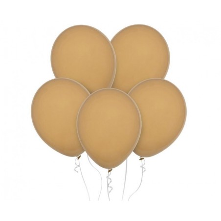 Balony Decomex 28 cm - 11" beżowe Pastel Desert Sand D2-P203 - 100 sztuk