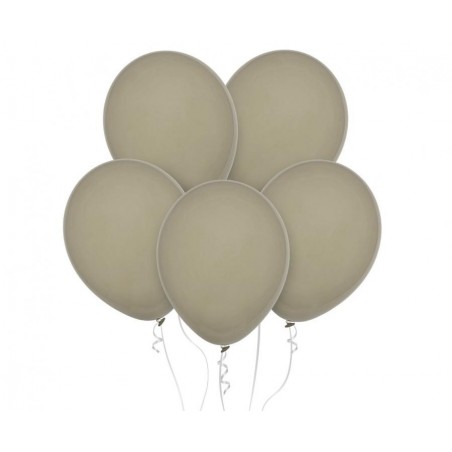 Balony Decomex 28 cm - 11" szare Pastel Stone D2-P204 - 100 sztuk