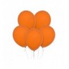 Balony Decomex 28 cm - 11" pomarańczowe Pastel Orange D2-P130 - 100 sztuk