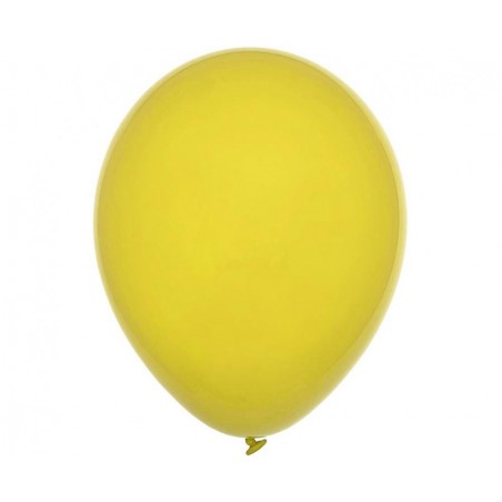 Balony Decomex 28 cm - 11" żółte Pastel Yellow D2-P140 - 100 sztuk