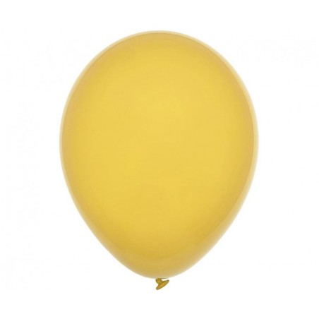 Balony Decomex 28 cm - 11" żółte Pastel Golden Yellow D2-P242 - 100 sztuk