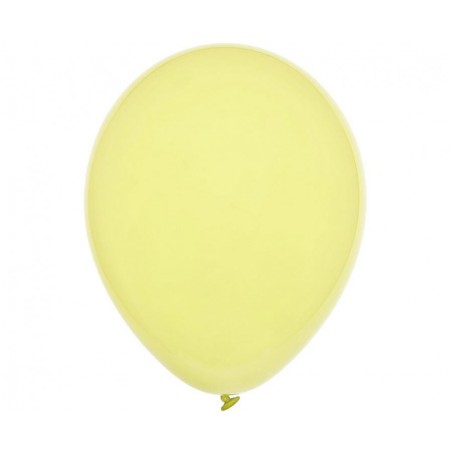Balony Decomex 28 cm - 11" żółte Pastel Yellowish D2-P244 - 100 sztuk