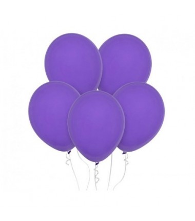Balony Decomex 28 cm - 11" lawendowe Pastel Lavender D2-P150 - 100 sztuk