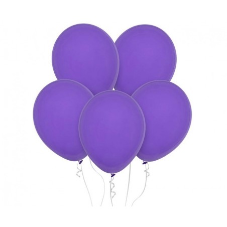 Balony Decomex 28 cm - 11" lawendowe Pastel Lavender D2-P150 - 100 sztuk