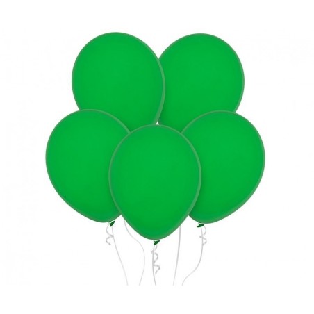 Balony Decomex 28 cm - 11" zielone Pastel Green D2-P160 - 100 sztuk