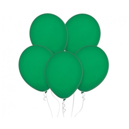 Balony Decomex 28 cm - 11" zielone Pastel Forest Green D2-P161 - 100 sztuk