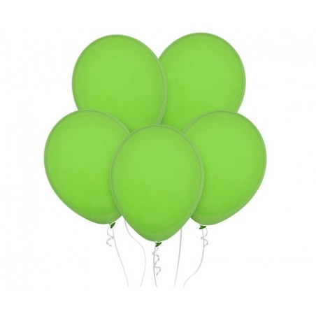 Balony Decomex 28 cm - 11" zielone Pastel Lime Green D2-P262 - 100 sztuk