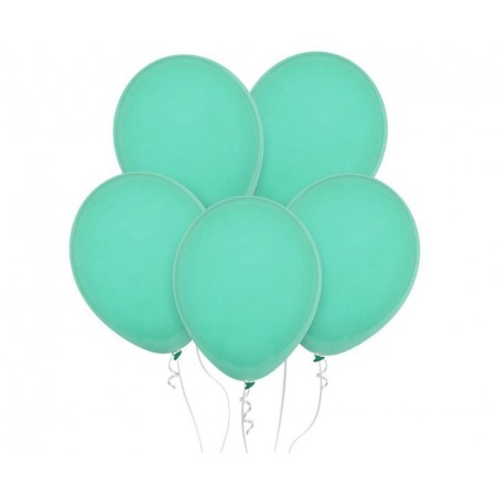 Balony Decomex 28 cm - 11" zielone Pastel Matte Green D2-P263 - 100 sztuk