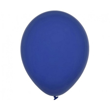 Balony Decomex 28 cm - 11" niebieskie Pastel Midnight Blue D2-P273 - 100 sztuk