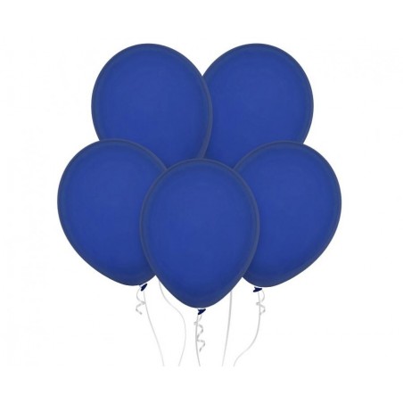 Balony Decomex 28 cm - 11" niebieskie Pastel Midnight Blue D2-P273 - 100 sztuk