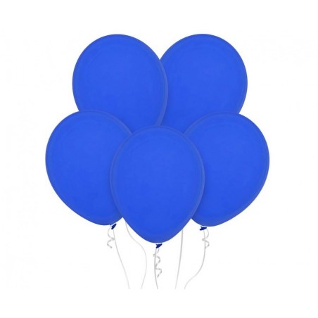 Balony Decomex 28 cm - 11" niebieskie Pastel Royal Blue D2-P276 - 100 sztuk