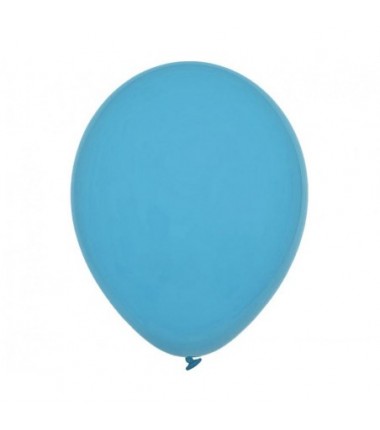 Balony Decomex 28 cm - 11" niebieskie Pastel Tiffany Blue D2-P278 - 100 sztuk