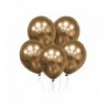 Balony Decomex 28 cm - 11" chromowane złote Luster Gold D3-L502 - 100 sztuk