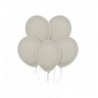 Balony Decomex 28 cm - 11" szare Pastel Sand - 10 sztuk