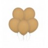 Balony Decomex 28 cm - 11" beżowe Pastel Desert Sand - 10 sztuk