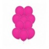 Balony Decomex 28 cm - 11" fuksjowe Pastel Fuchsia - 10 sztuk