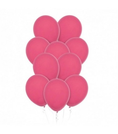 Balony Decomex 28 cm - 11" różowe Pastel Rose - 10 sztuk