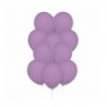 Balony Decomex 28 cm - 11" fioletowe Pastel Dusty Rose - 10 sztuk