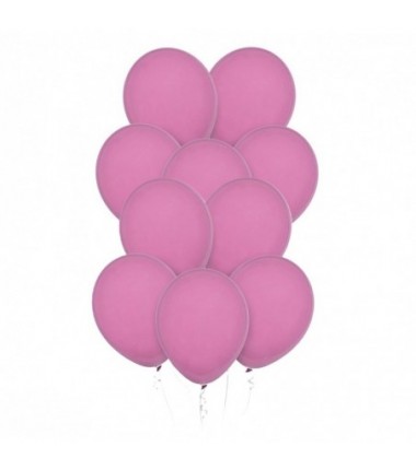Balony Decomex 28 cm - 11" różowe Pastel Candy Pink - 10 sztuk