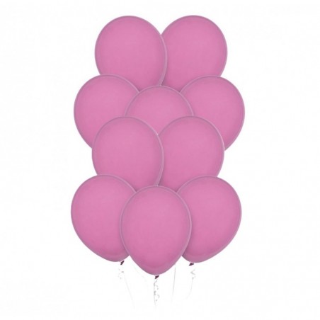 Balony Decomex 28 cm - 11" różowe Pastel Candy Pink - 10 sztuk