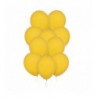 Balony Decomex 28 cm - 11" żółte Pastel Golden Yellow - 10 sztuk