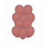 Balony Decomex 28 cm - 11" brudno-różowe Pastel Rose Wood - 10 sztuk
