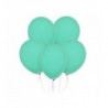 Balony Decomex 28 cm - 11" zielone Pastel Matte Green - 10 sztuk
