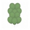 Balony Decomex 28 cm - 11" zielone Pastel Eucalyptus - 10 sztuk