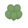 Balony Decomex 28 cm - 11" zielone Pastel Eucalyptus - 10 sztuk