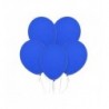 Balony Decomex 28 cm - 11" niebieskie Pastel Royal Blue - 10 sztuk