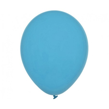 Balony Decomex 28 cm - 11" niebieskie Pastel Tiffany Blue - 10 sztuk