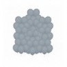 Balony Decomex 28 cm - 11" szare Pastel Grey - 50 sztuk