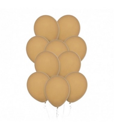 Balony Decomex 28 cm - 11" beżowe Pastel Desert Sand - 50 sztuk