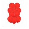 Balony Decomex 28 cm - 11" czerwone Pastel Red - 50 sztuk
