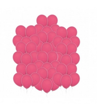 Balony Decomex 28 cm - 11" różowe Pastel Rose - 50 sztuk