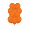 Balony Decomex 28 cm - 11" pomarańczowe Pastel Orange - 50 sztuk