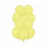 Balony Decomex 28 cm - 11" żółte Pastel Yellowish - 50 sztuk