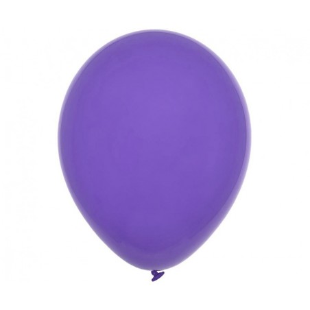 Balony Decomex 28 cm - 11" lawendowe Pastel Lavender - 50 sztuk