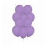 Balony Decomex 28 cm - 11" fioletowe Pastel Floral - 50 sztuk