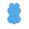 Balony Decomex 28 cm - 11" niebieskie Pastel Baby Blue - 50 sztuk