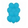 Balony Decomex 28 cm - 11" niebieskie Pastel Tiffany Blue - 50 sztuk
