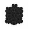 Balony Decomex 28 cm - 11" czarne Pastel Black - 50 sztuk