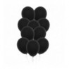 Balony Decomex 28 cm - 11" czarne Pastel Black - 50 sztuk