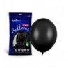 Balony Strong 27 cm czarne Pastel Black - 100 sztuk