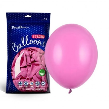 Balony Strong 27 cm fuksjowe Pastel Fuchsia - 100 sztuk
