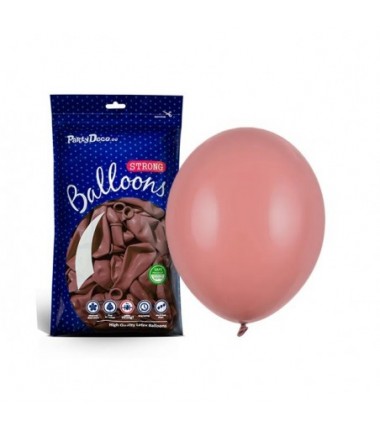 Balony Strong 27 cm dzika róża Pastel Wild Rose - 100 sztuk