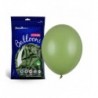 Balony Strong 27 cm oliwkowe Pastel Rosemary Green - 100 sztuk