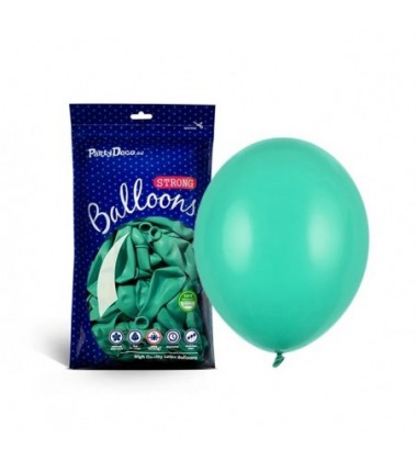 Balony Strong 27 cm seledynowe Pastel Aquamarine - 100 sztuk