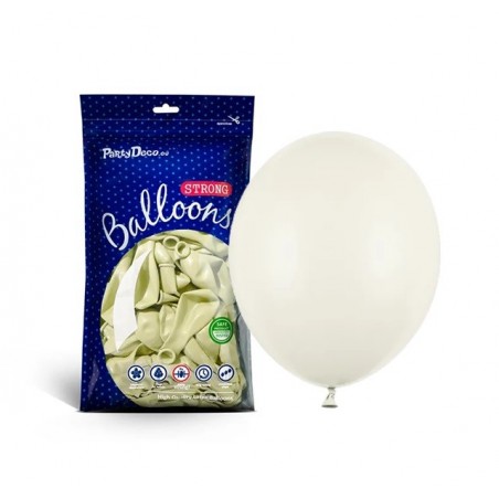 Balony Strong 27 cm kremowe Pastel Light Cream - 100 sztuk