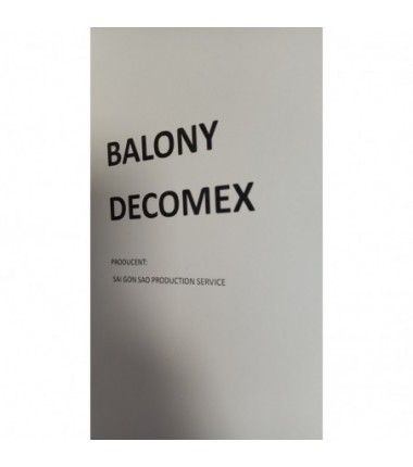 PRÓBNIK WZORNIK BALONÓW DECOMEX - 36 sztuk balonów